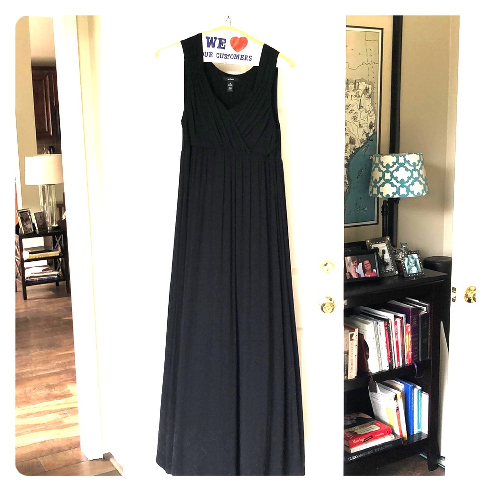 Long Black Dress Size M